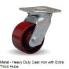 Hamilton Standard Duty 4" Swivel Casters - Image 5