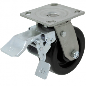 Durable LPI DT total locking caster